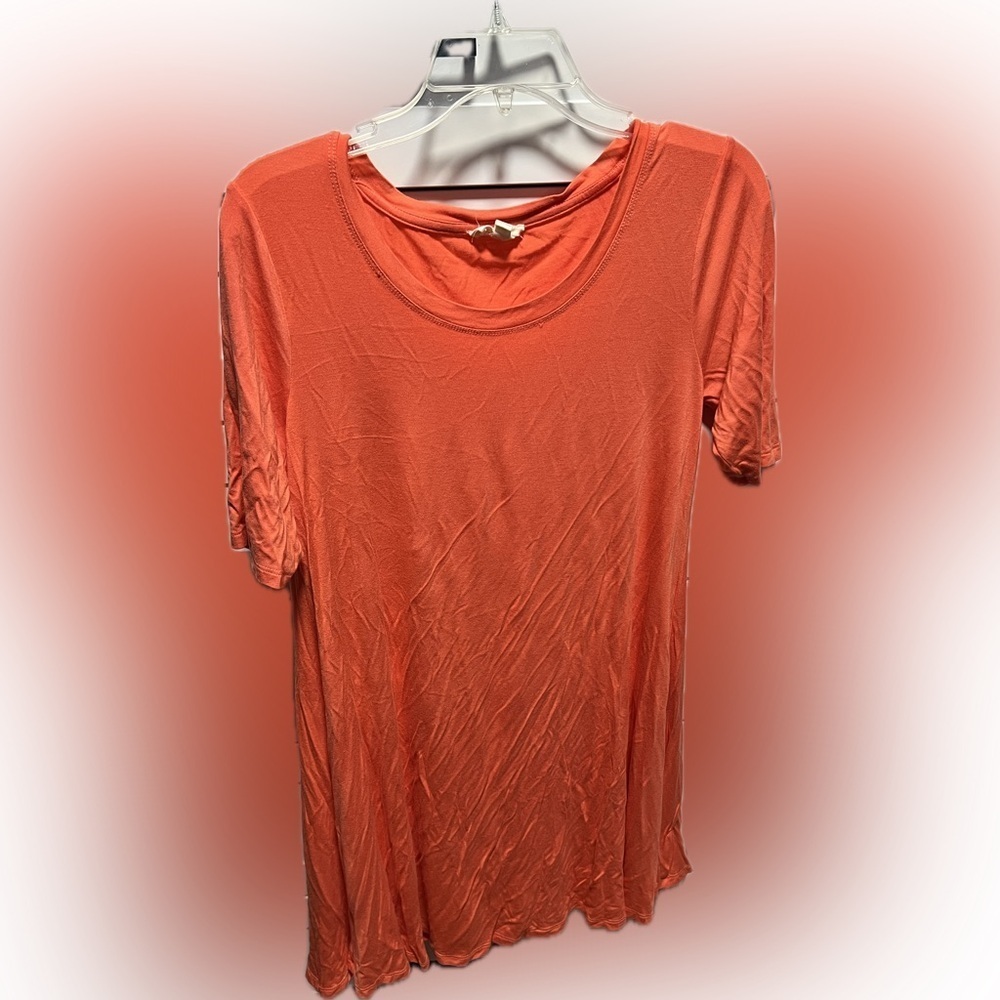 Orange tangerine Greige dress D2